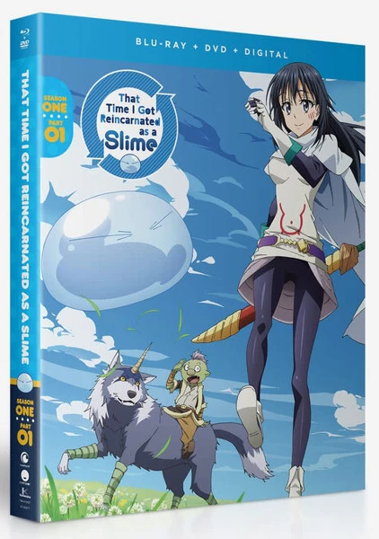 FUNIMATION/CRUNCHYROLL That Time I Got Reincarnated As A Slime Season 1 Part 1 Blu-ray/DVD 1 FUNIMATION/CRUNCHYROLL That Time I Got Reincarnated As A Slime Season 1 Part 1 Blu-ray/DVD