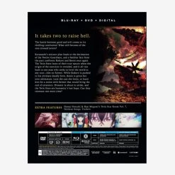 FUNIMATION/CRUNCHYROLL Twin Star Exorcists Part 4 Blu-ray/DVD -Aniplex USA Shop 704400020810 anime twin star exorcists part 4 back