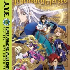 FUNIMATION/CRUNCHYROLL The Legend Of The Legendary Heroes Blu-ray/DVD SAVE Edition
