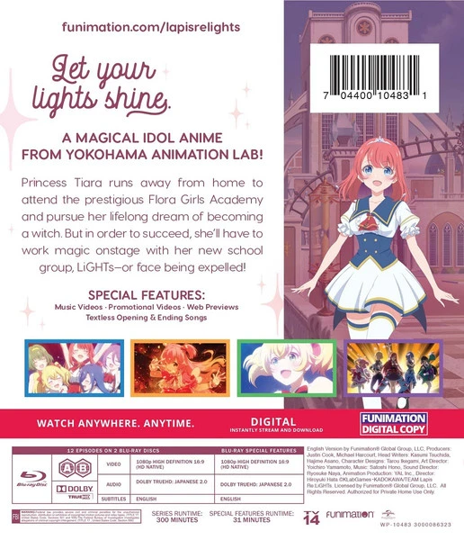 FUNIMATION/CRUNCHYROLL Lapis Re:LiGHTS Blu-ray 2 FUNIMATION/CRUNCHYROLL Lapis Re:LiGHTS Blu-ray - Image 2
