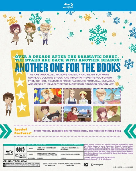 FUNIMATION/CRUNCHYROLL Hetalia World Stars Season 7 Blu-ray 3 FUNIMATION/CRUNCHYROLL Hetalia World Stars Season 7 Blu-ray - Image 3