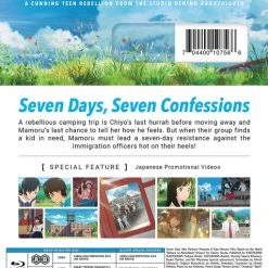 FUNIMATION/CRUNCHYROLL Seven Days War Blu-ray -Aniplex USA Shop 704400107566 anime seven days war movie blu ray back
