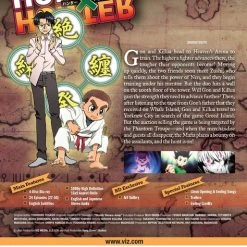 Viz Hunter X Hunter Set 3 Blu-ray -Aniplex USA Shop 782009244738 anime hunter x hunter set 3 blu ray gwp back