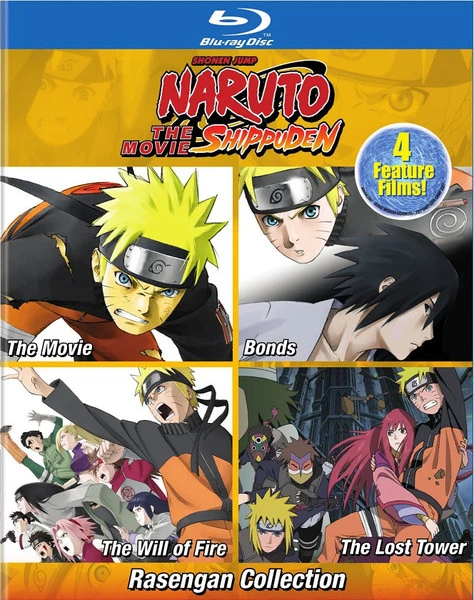 Viz Naruto Shippuden The Movie Rasengan Collection Blu-ray 1 Viz Naruto Shippuden The Movie Rasengan Collection Blu-ray