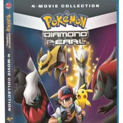 Viz Pokemon Diamond And Pearl Movie 4-Pack Blu-ray