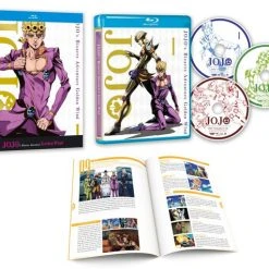 Viz JoJo's Bizarre Adventure Golden Wind Set 1 Limited Edition Blu-ray