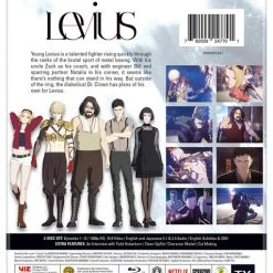 Viz Levius Blu-ray -Aniplex USA Shop 782009247791 anime levius blu ray back