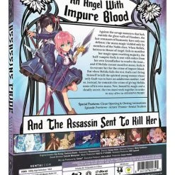 SENTAI FILMWORKS Assassins Pride Steelbook Blu-ray -Aniplex USA Shop 816726022345 anime assassins pride steelbook blu ray back