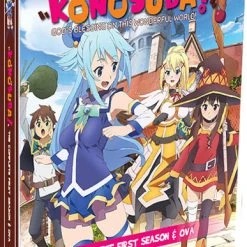 DISCOTEK Konosuba Season 1 + OVA Steelbook Blu-ray