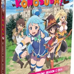 DISCOTEK Konosuba Season 2 + OVA Steelbook Blu-ray